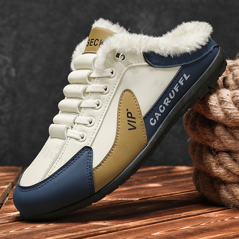 Mens Fashion Autumn 2025 - Men's Slippers 2025 Winter Warm Plush
