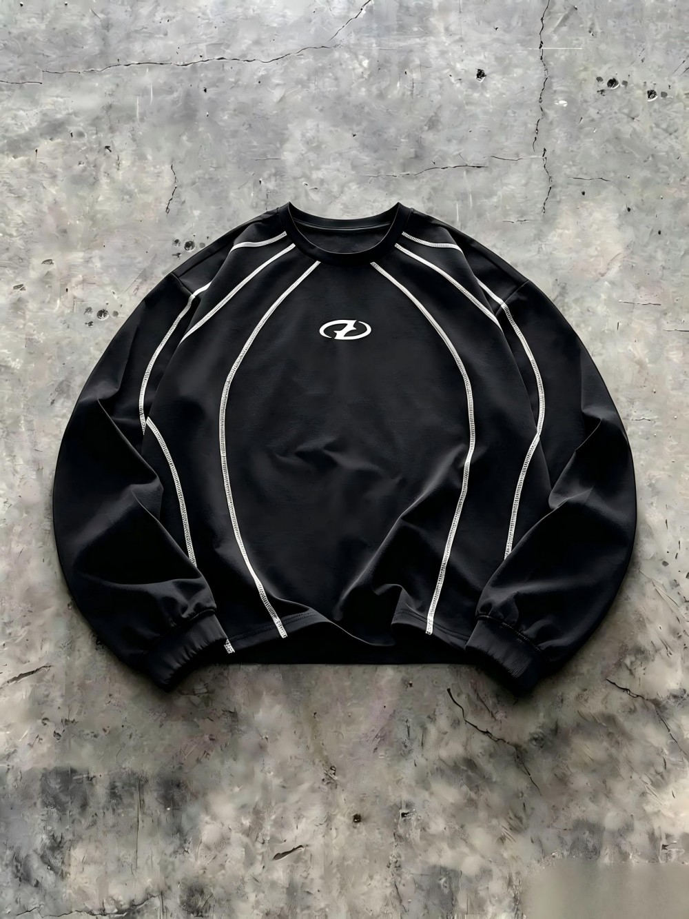 Mens Fashion Casual - New American men's autumn minimalist letter