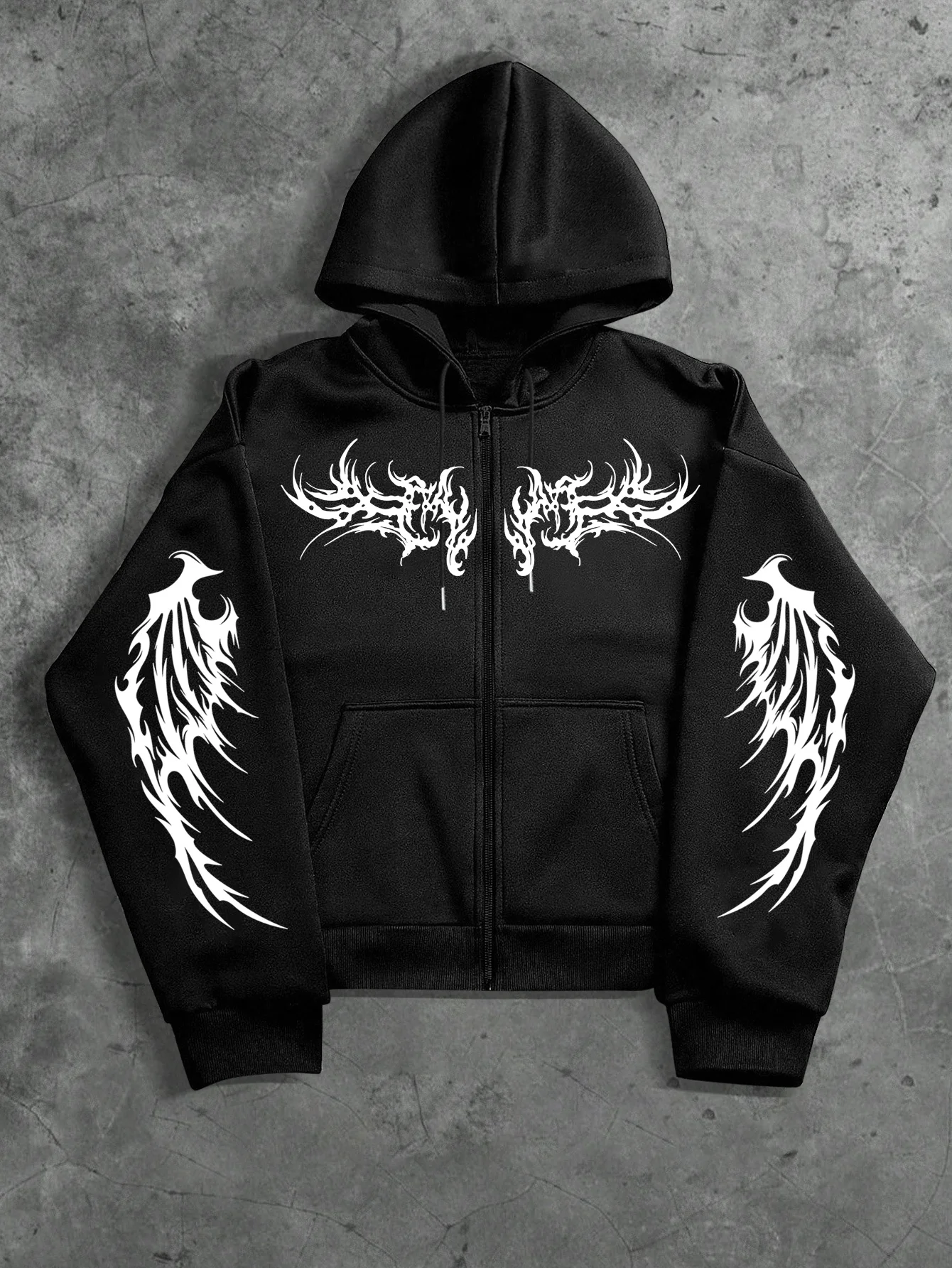 Mens Fashion Zip Up Hoodies - The High Street Hoodie Men Zip