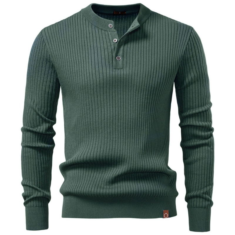 Polo Shirt Slim - UNITIM Man Knitted T-shirt Simple Solid