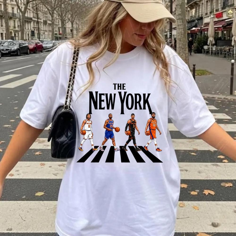 York Men'S Fashion - The New York Basketball T-shirt Knicks