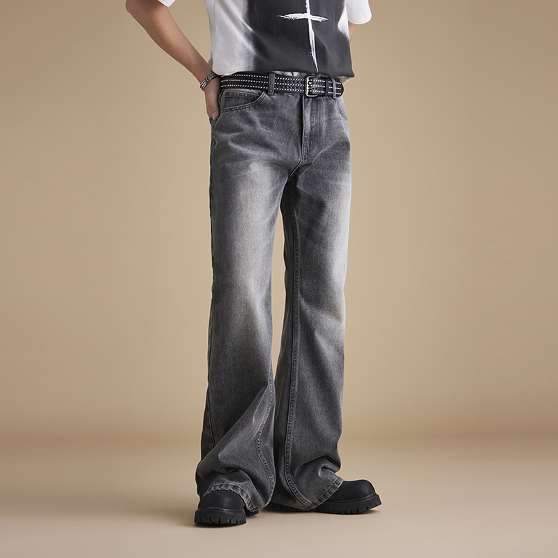 Men Korean Streetwear Vintage  - Men'S Fashion Jeans And Boots recension och pris