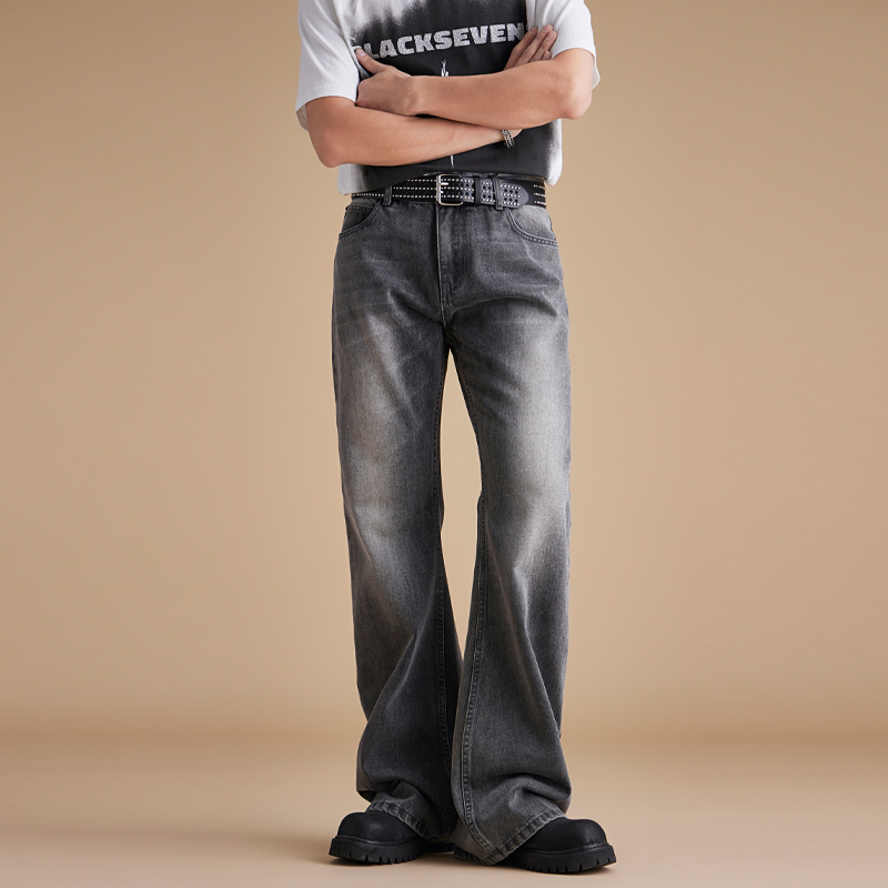 Men Korean Streetwear Vintage  - Men'S Fashion Jeans And Boots recension och pris