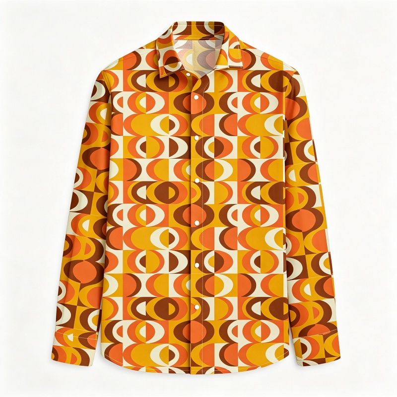 2026 New Fashion Men's Shirt P - Mens Fashion Casual recension och pris