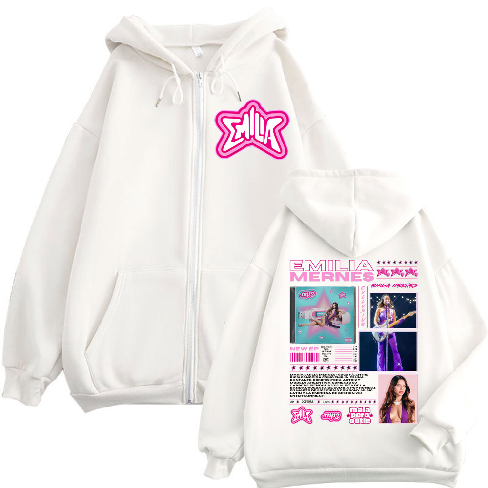 Emilia Mernes MP3 Album Merch  - Mens Fashion Zip Up Hoodies recension och pris