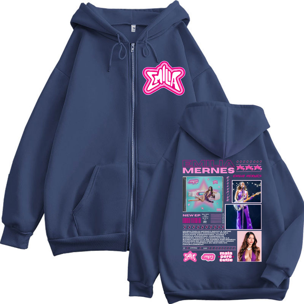 Emilia Mernes MP3 Album Merch  - Mens Fashion Zip Up Hoodies recension och pris