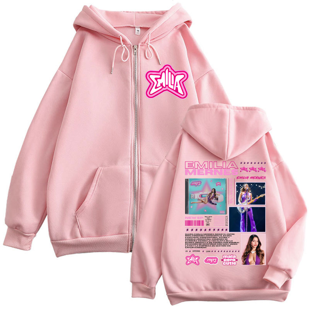 Emilia Mernes MP3 Album Merch  - Mens Fashion Zip Up Hoodies recension och pris