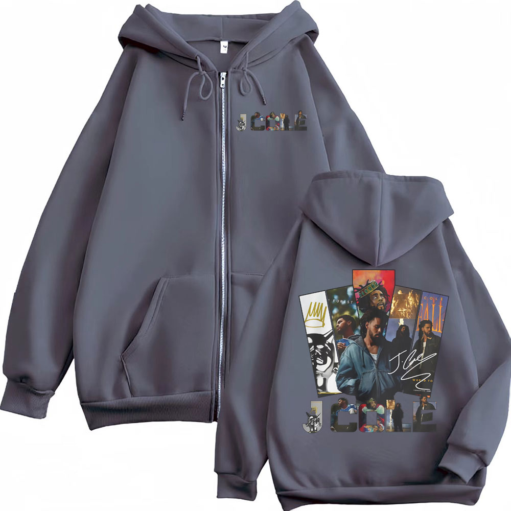 J. Cole The Fall Off Album 202 - Mens Fashion Zip Up Hoodies recension och pris