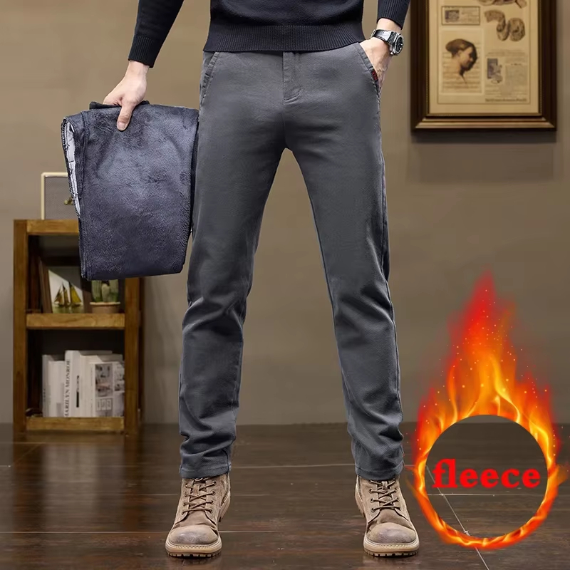 2026 Warm Fleece Pants Winter  - Men'S Fashion Jeans And Boots recension och pris