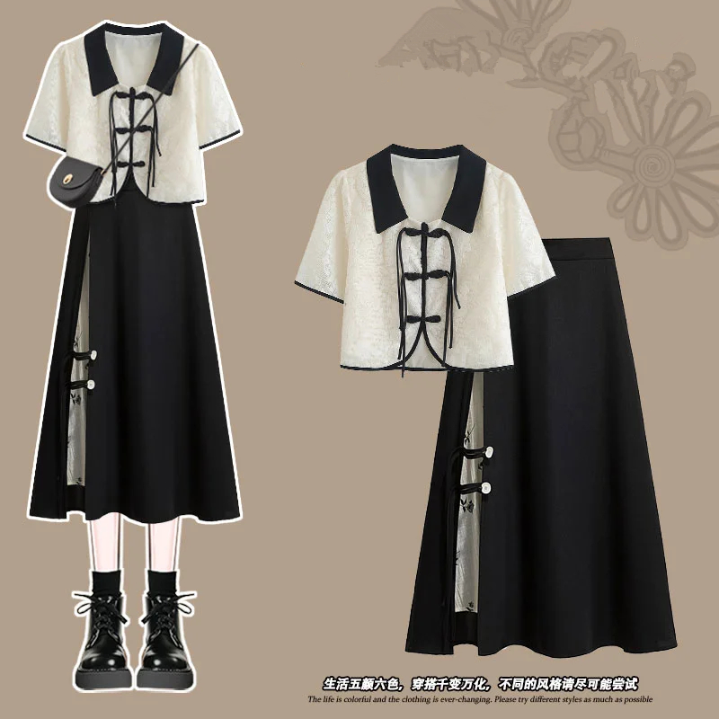 2025 Summer Chinese Style Wome - Polo Shirt Slim recension och pris