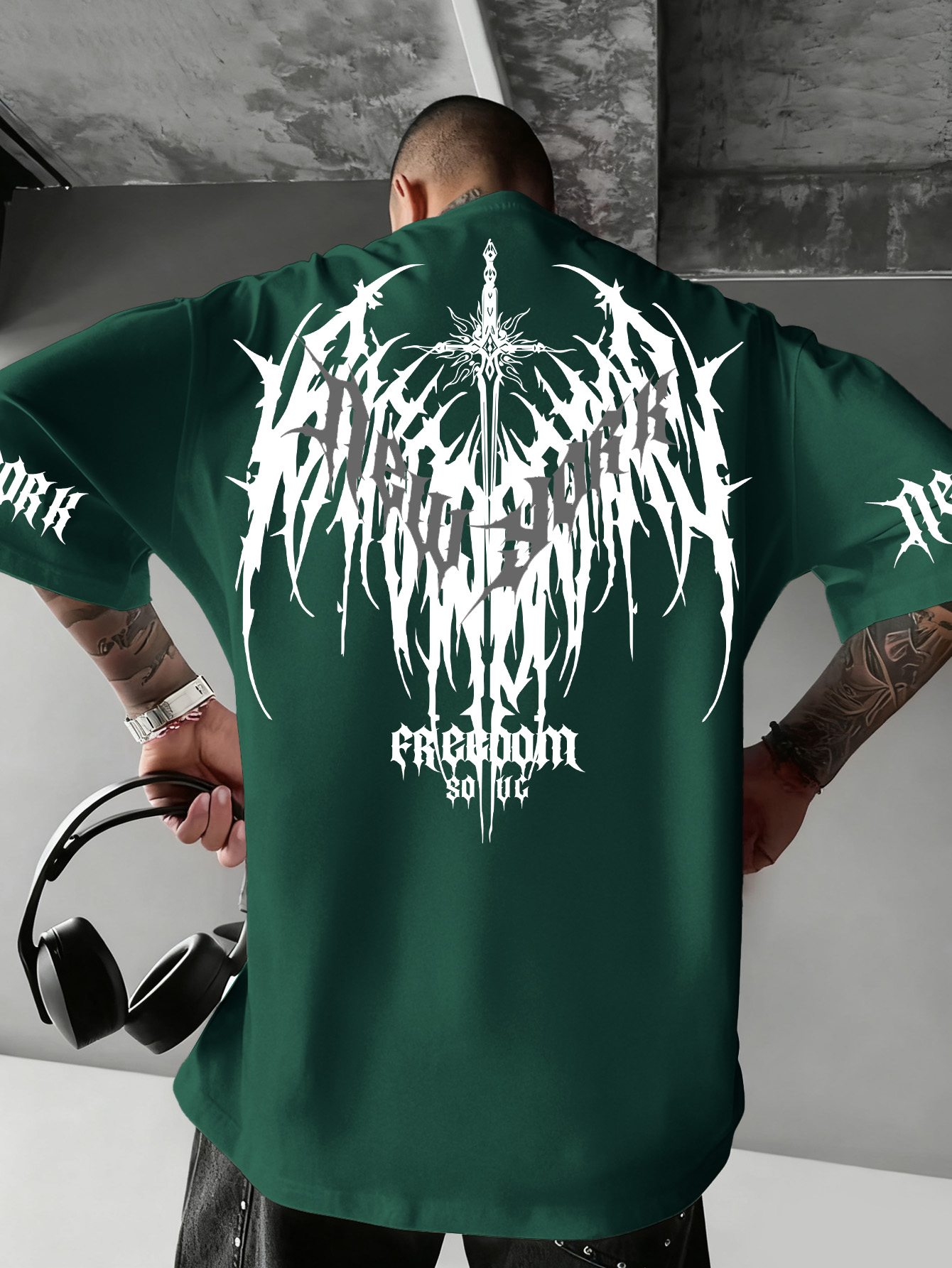 Men's Hip Hop Short Sleeve Tee - York Men'S Fashion recension och pris