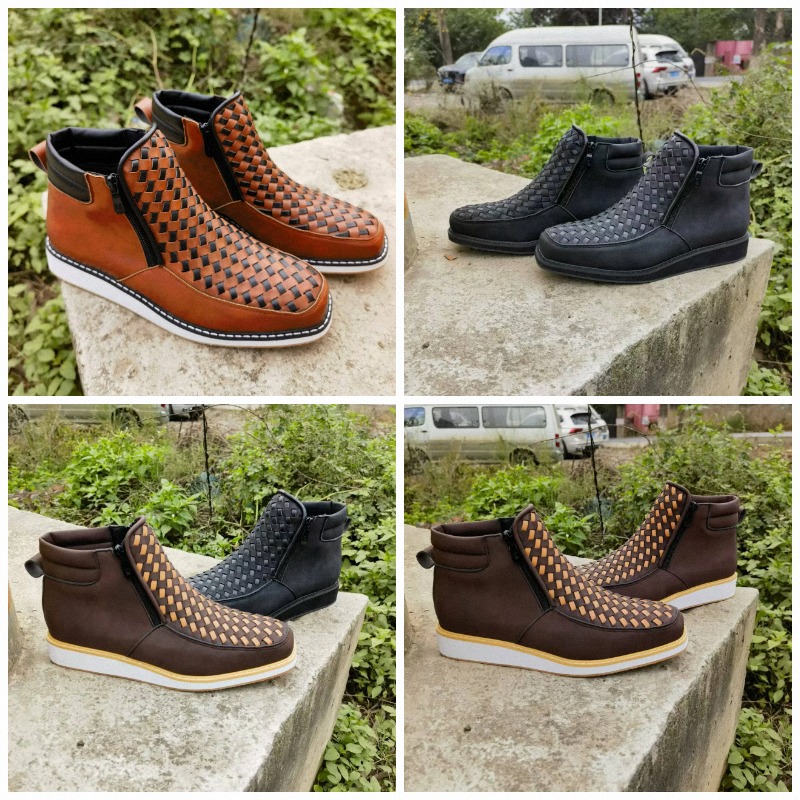 Men's Trend Side Zipper Shoes  - Mens Fashion Trends 2026 recension och pris