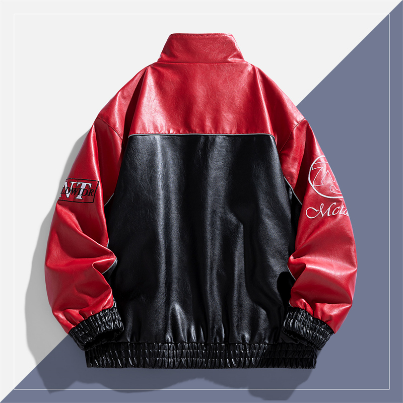 Trend Handsome Winter Outdoor  - Men'S Fashion Leather Jacket recension och pris
