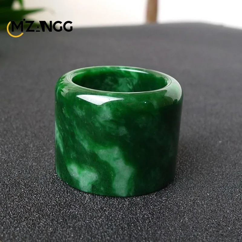 Natural Myanmar Jadeite Ring C - Men Fashion Rave recension och pris