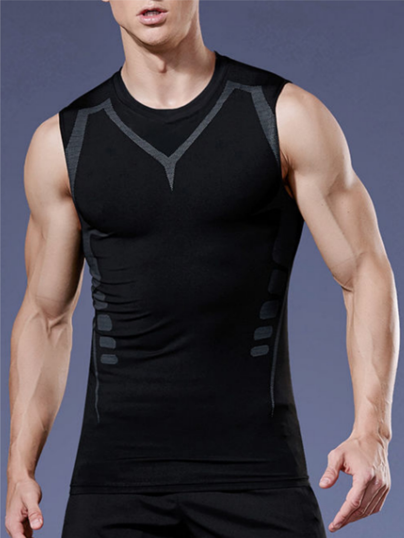 Men's Tight Vest Compression S - Compression Shirt Workout recension och pris