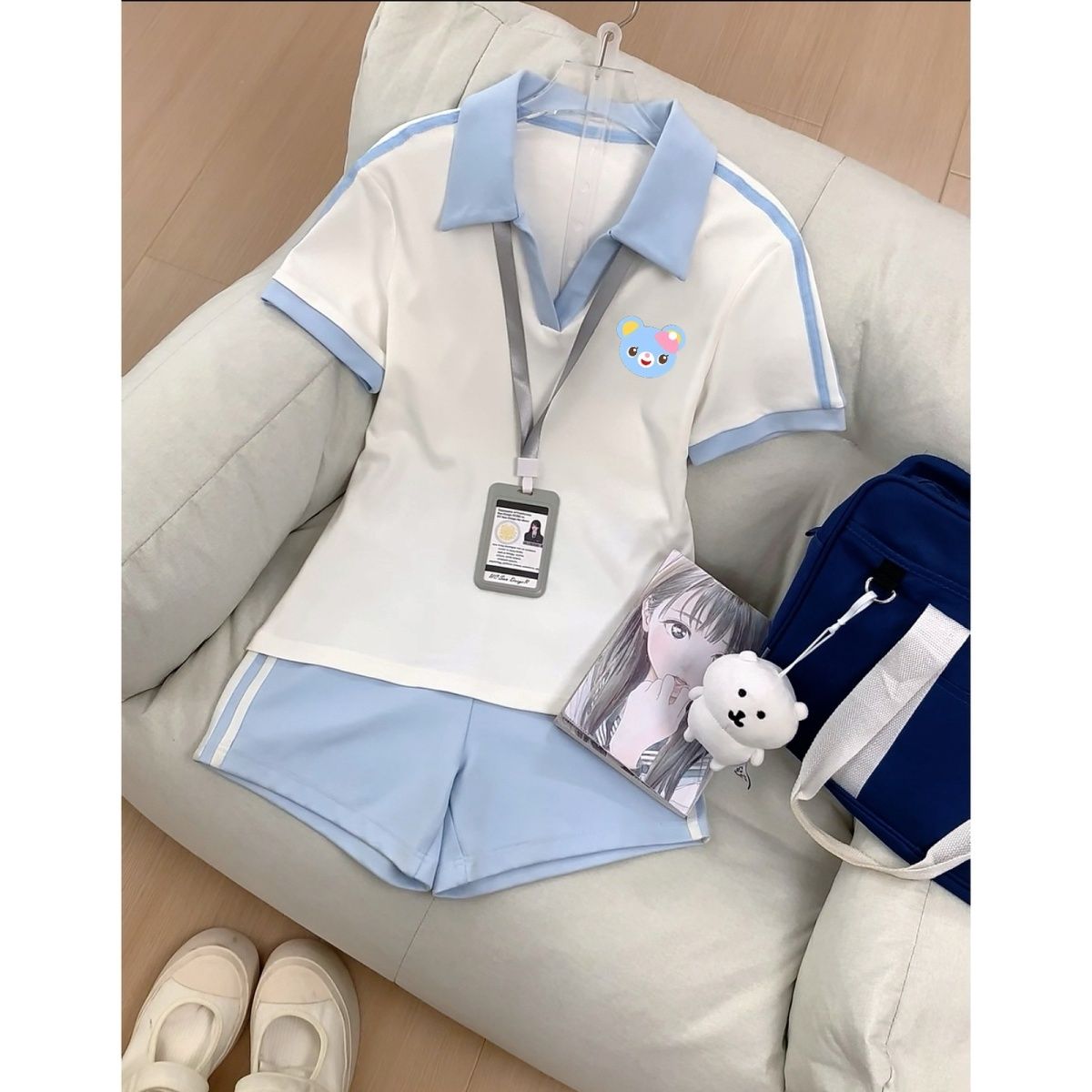 Japanese Sweet Academy Style P - Polo Shirt Slim recension och pris