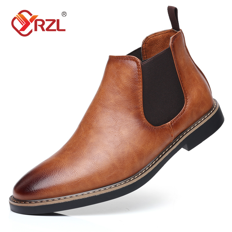 YRZL 39~47 Men Chelsea Boots B - Mens Fashion Autumn 2025 recension och pris