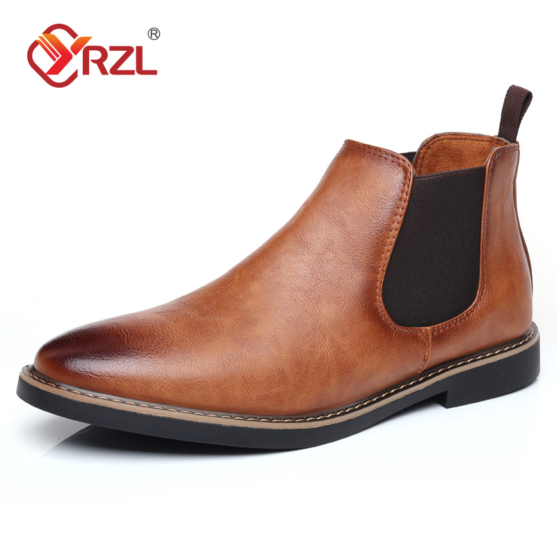 YRZL 39~47 Men Chelsea Boots B - Mens Fashion Autumn 2025 recension och pris