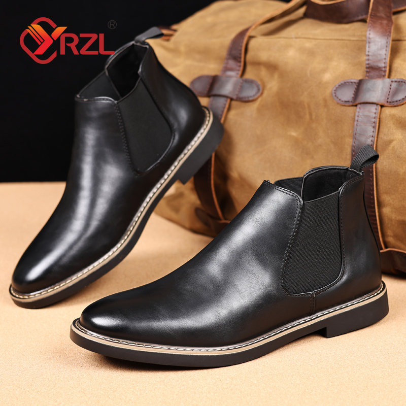 YRZL 39~47 Men Chelsea Boots B - Mens Fashion Autumn 2025 recension och pris