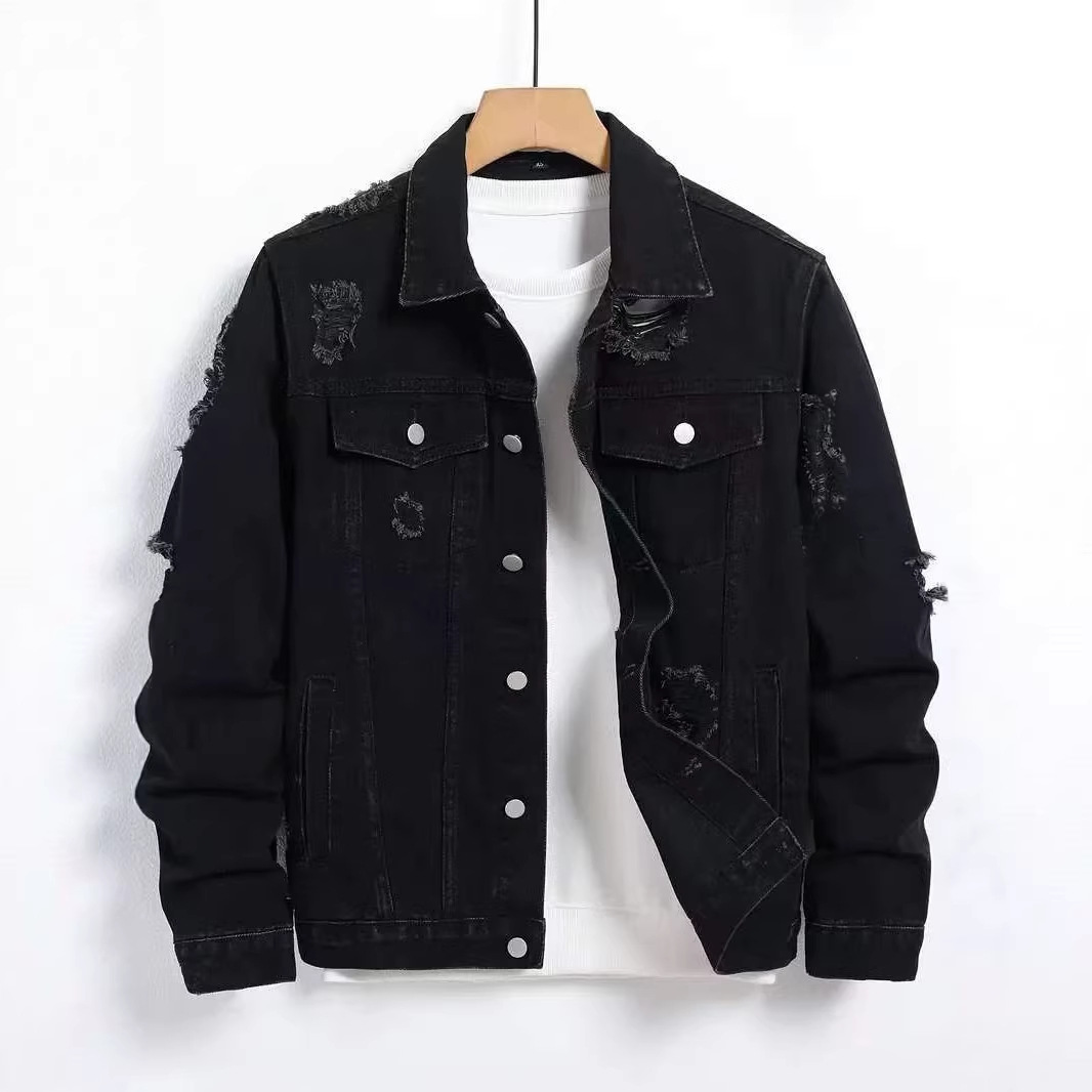 New Fashion Autumn Winter Men  - Mens Fashion Denim Jacket recension och pris