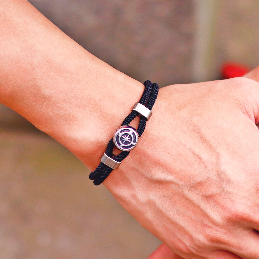 Pirate Style Nautical Compass  - Milan Men'S Fashion recension och pris