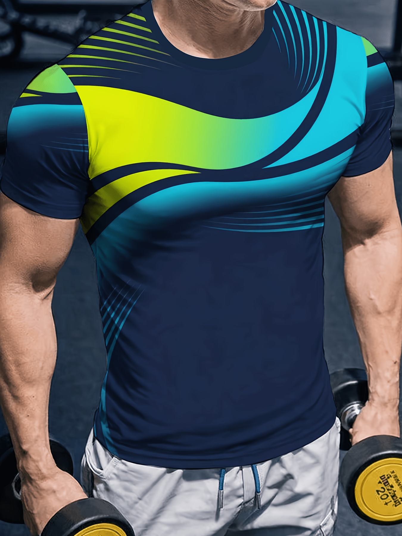 Men High Elastic Quick Dry Spo - Compression Shirt Workout recension och pris