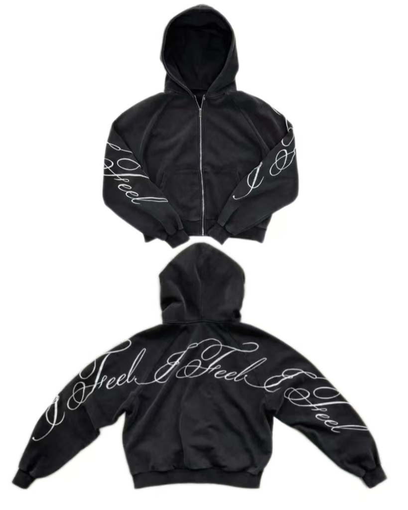 Y2K harajuku Gothic Letter Pri - Mens Fashion Zip Up Hoodies recension och pris