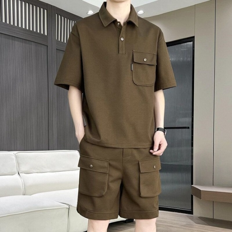 Men's Summer Short Sleeve Polo - Polo Shirt Slim recension och pris