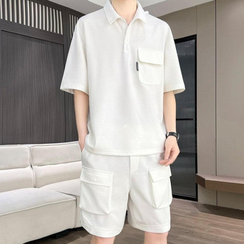 Men's Summer Short Sleeve Polo - Polo Shirt Slim recension och pris