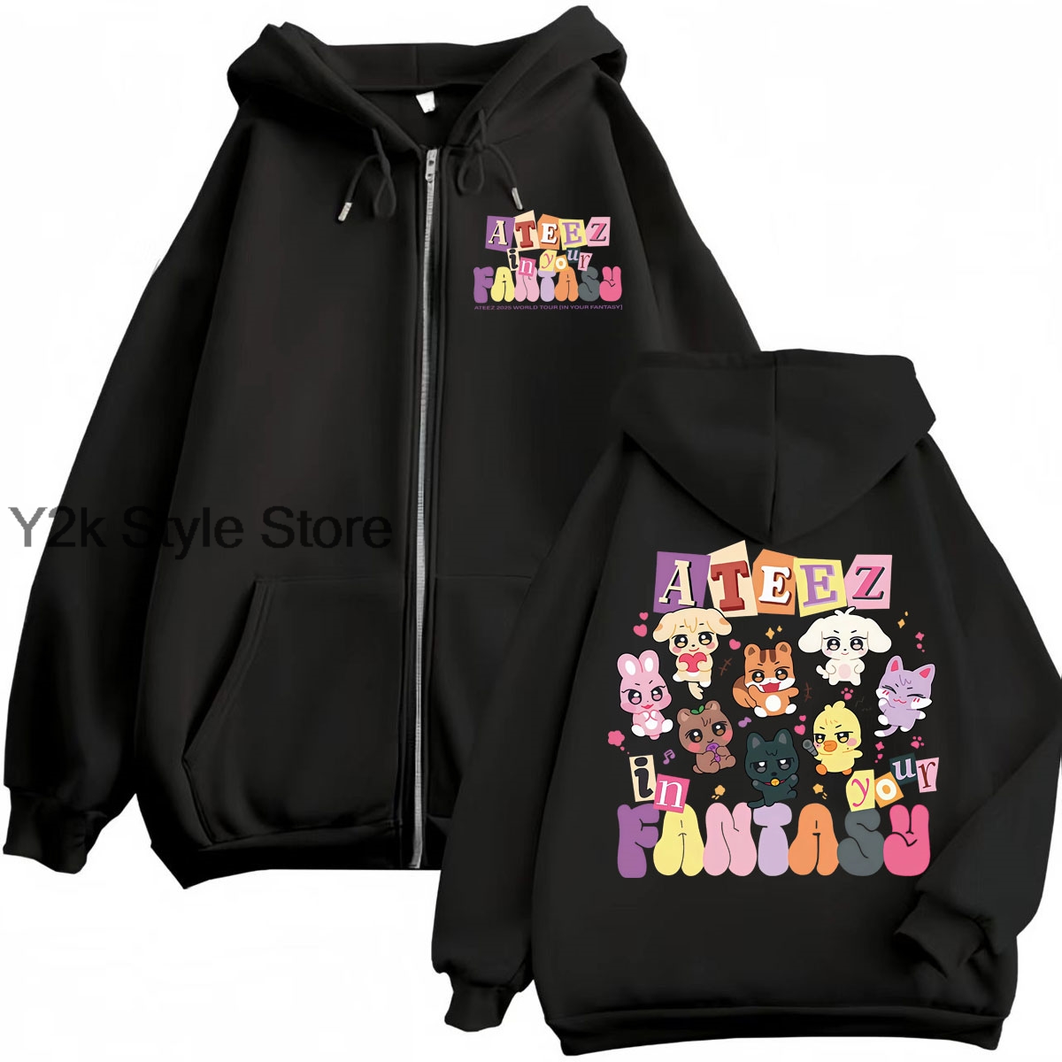World Tour 2025 Zip Up Sweatsh - Mens Fashion Zip Up Hoodies recension och pris