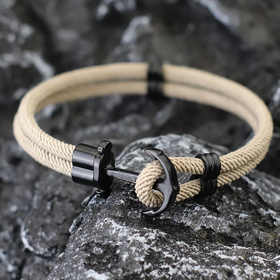 Trendy Men Bracelet Anchor Bil - Milan Men'S Fashion recension och pris