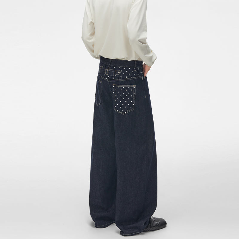 Autumn Design Star Print Raw D - Men'S Fashion Jeans And Boots recension och pris