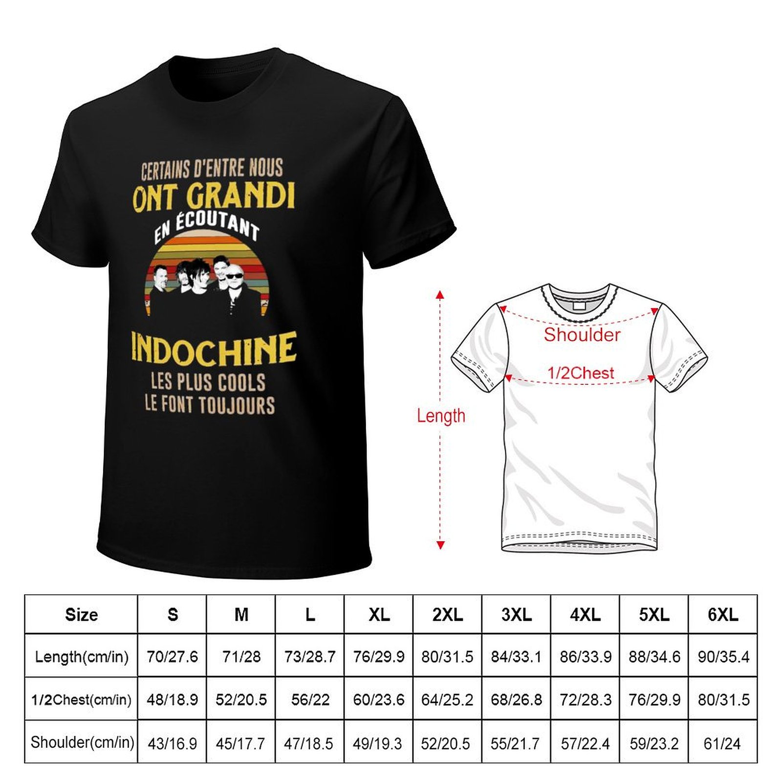 Indochine band logo7 exselna G - Men'S Fashion Genres recension och pris