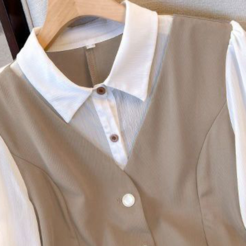 Korean Chiffon 2 Pieces Sets S - Polo Shirt Slim recension och pris