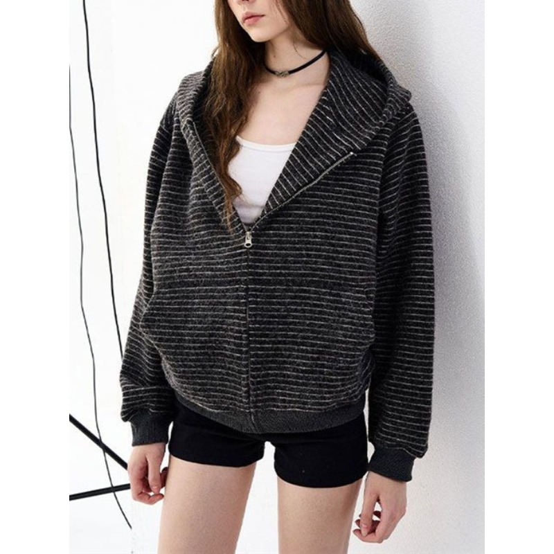 2026 Autumn Winter New Retro S - Mens Fashion Zip Up Hoodies recension och pris