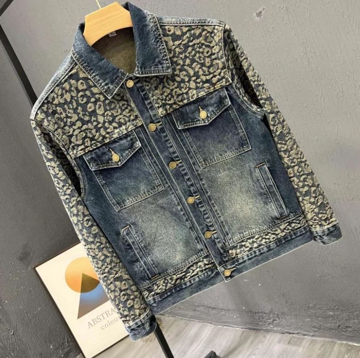 New Men's Trendy Cool Denim Ja - Mens Fashion Denim Jacket recension och pris