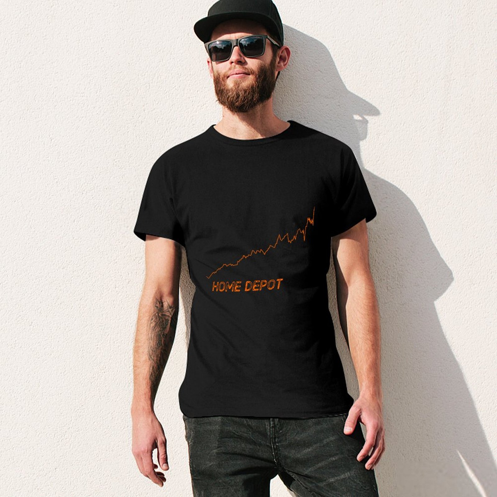 Home Depot Graph T-Shirt Summe - Men'S Fashion Depot recension och pris