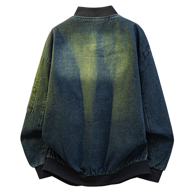 Spring Autumn Sports Jacket Ca - Mens Fashion Denim Jacket recension och pris