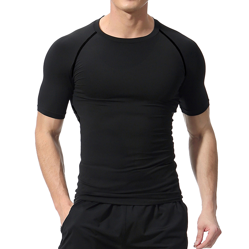 Blossom Print Short Sleeve Com - Compression Shirt Workout recension och pris
