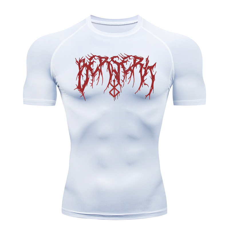 Gym Workout Rash Guard for Men - Compression Shirt Workout recension och pris