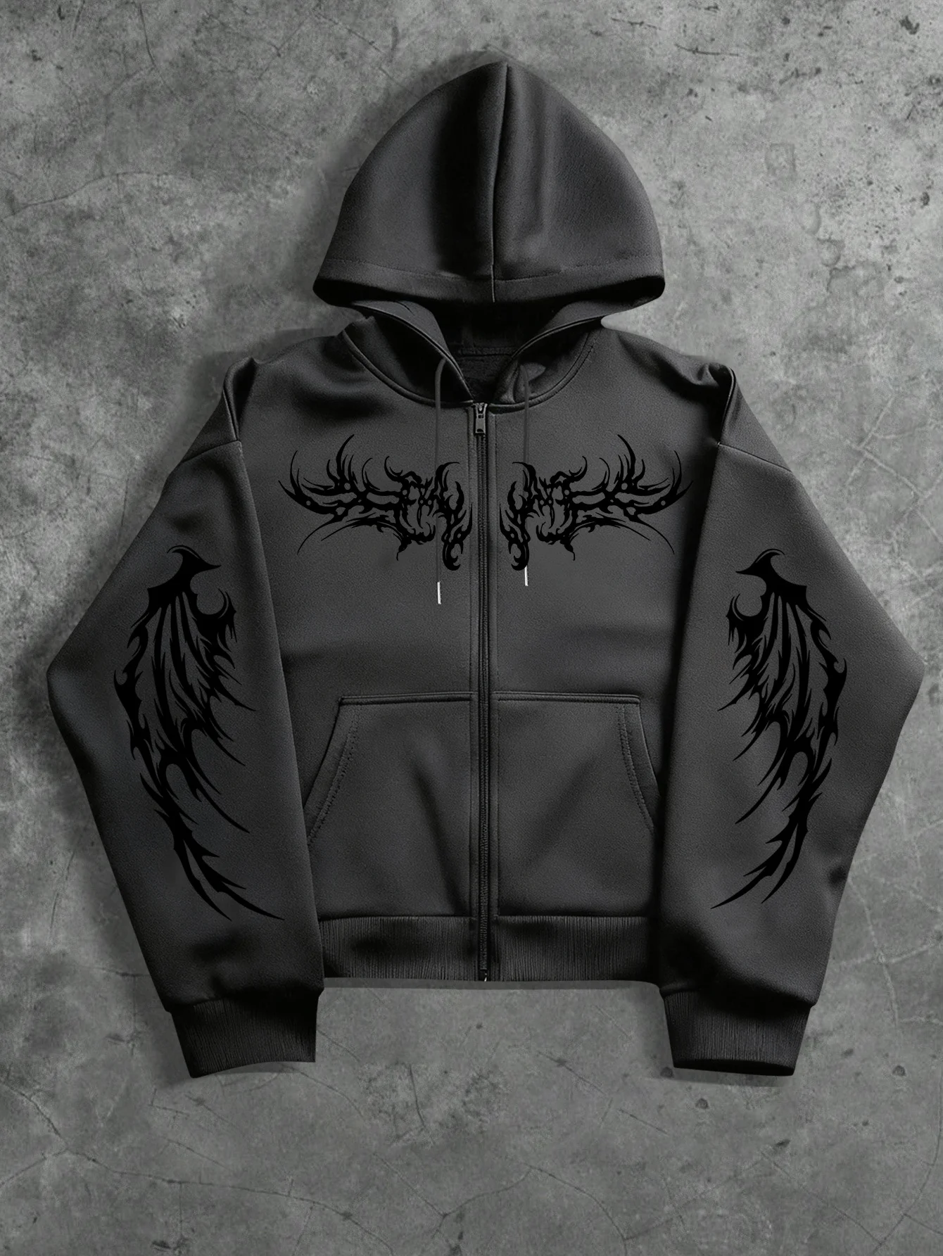 The High Street Hoodie Men Zip - Mens Fashion Zip Up Hoodies recension och pris