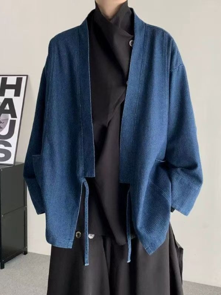 Vintage Japanese Style Denim C - Mens Fashion Denim Jacket recension och pris