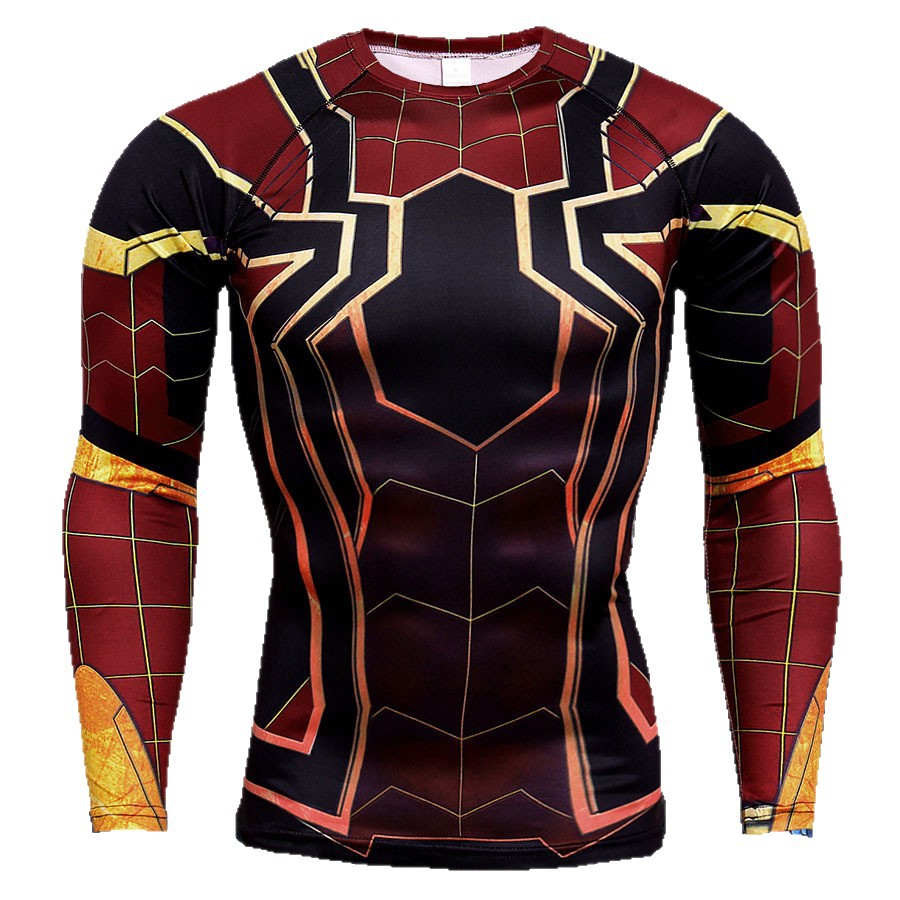 Anime Superhero Cosplay Costum - Compression Shirt Workout recension och pris