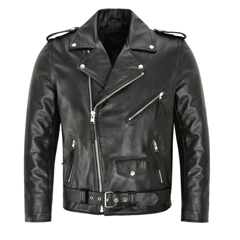 Mens Fashion Leather Jacket Sl - Men'S Fashion Leather Jacket recension och pris