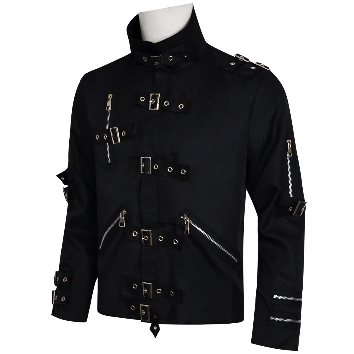 Punk Heavy Metal V8 Leather Ja - Men'S Fashion Leather Jacket recension och pris