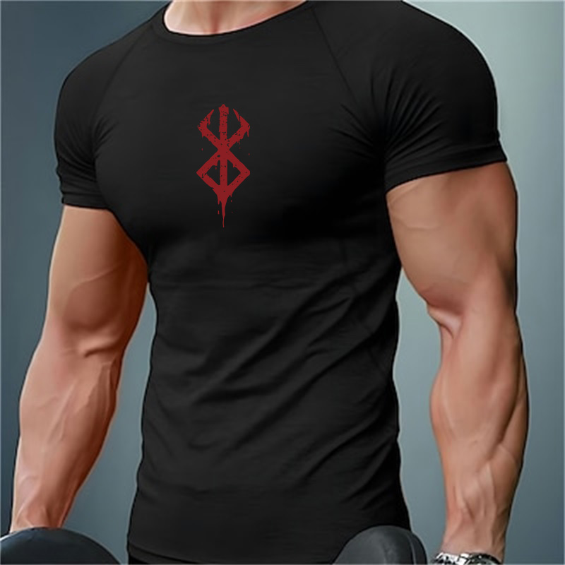 Men's Print Compression Shirts - Compression Shirt Workout recension och pris