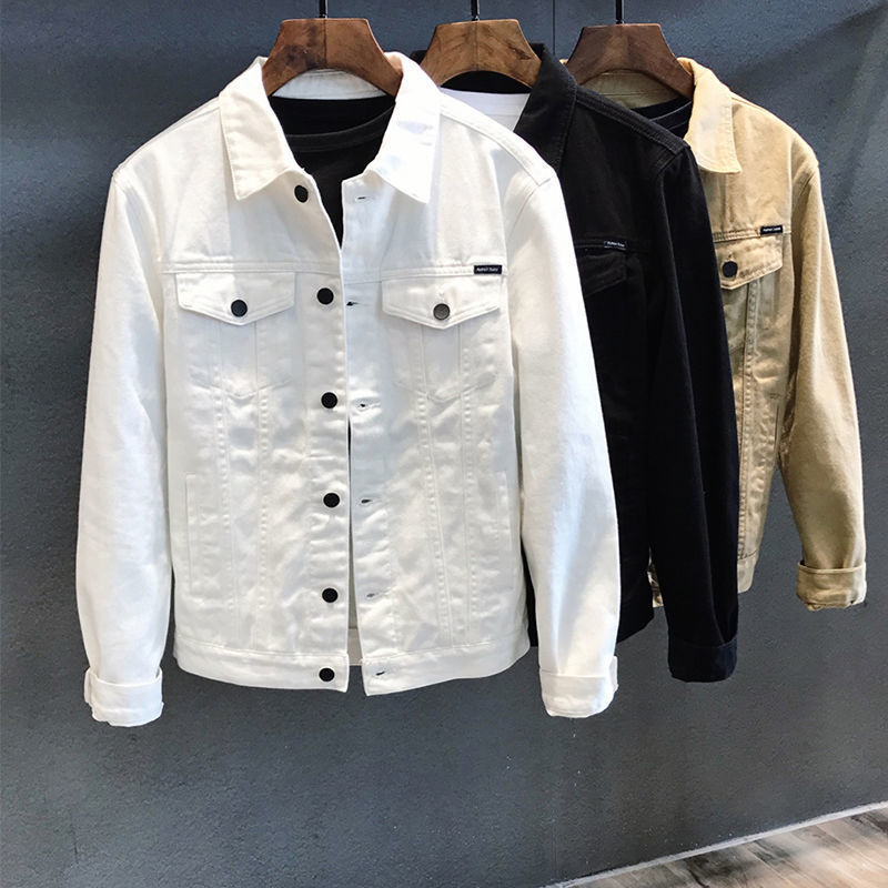 Spring Autumn Men's Denim Jack - Mens Fashion Denim Jacket recension och pris