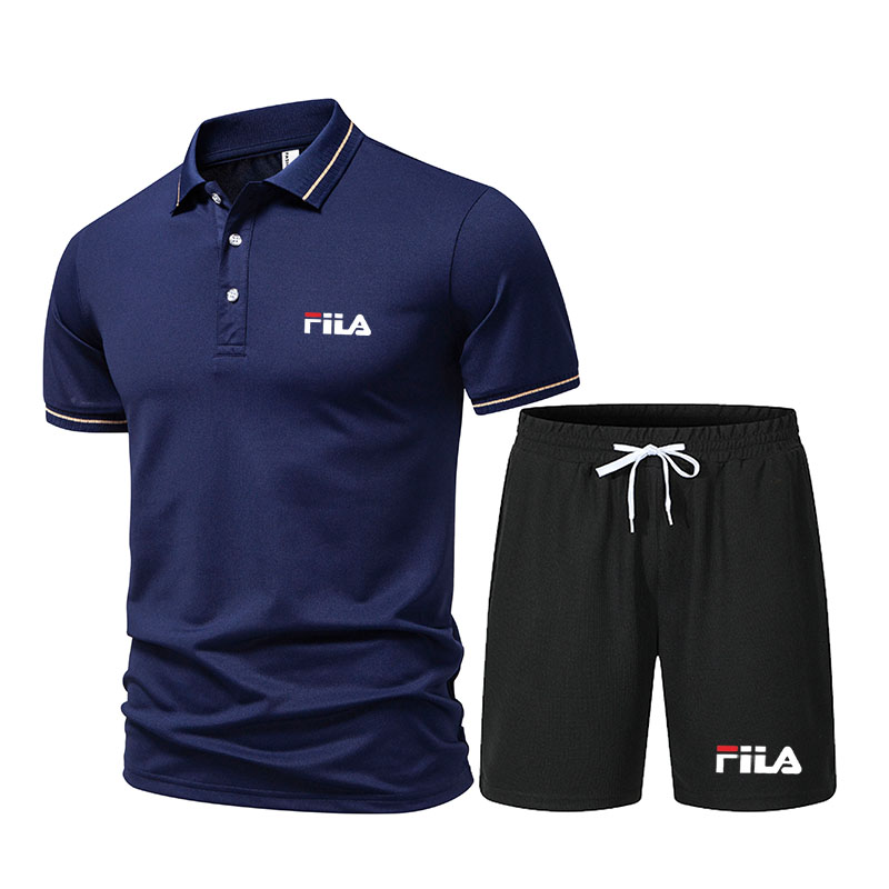 Men's Fashionable 2-Piece Spor - Men'S Fashion Polo recension och pris