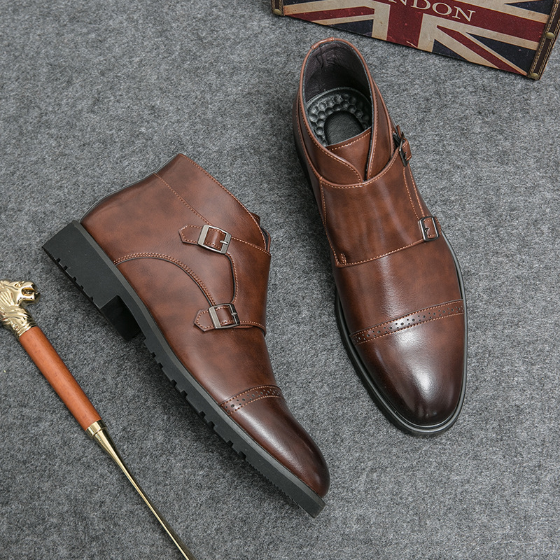 High top pointed leather boots - Mens Fashion Autumn 2025 recension och pris