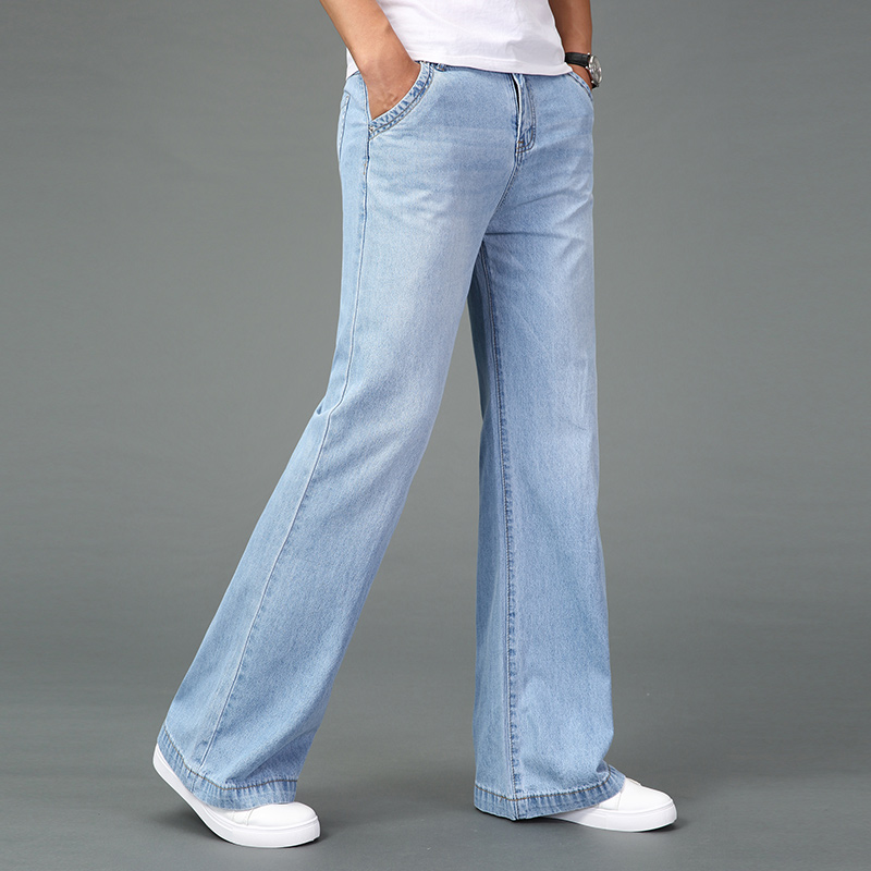 Spring Big Flared Jeans Mens B - Men'S Fashion Jeans And Boots recension och pris